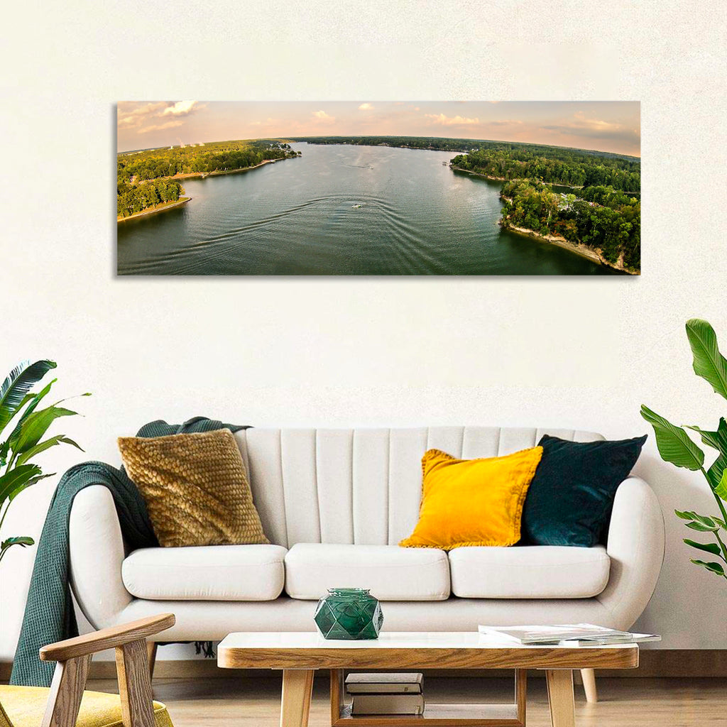 Lake Wylie Golden Hour Wall Art
