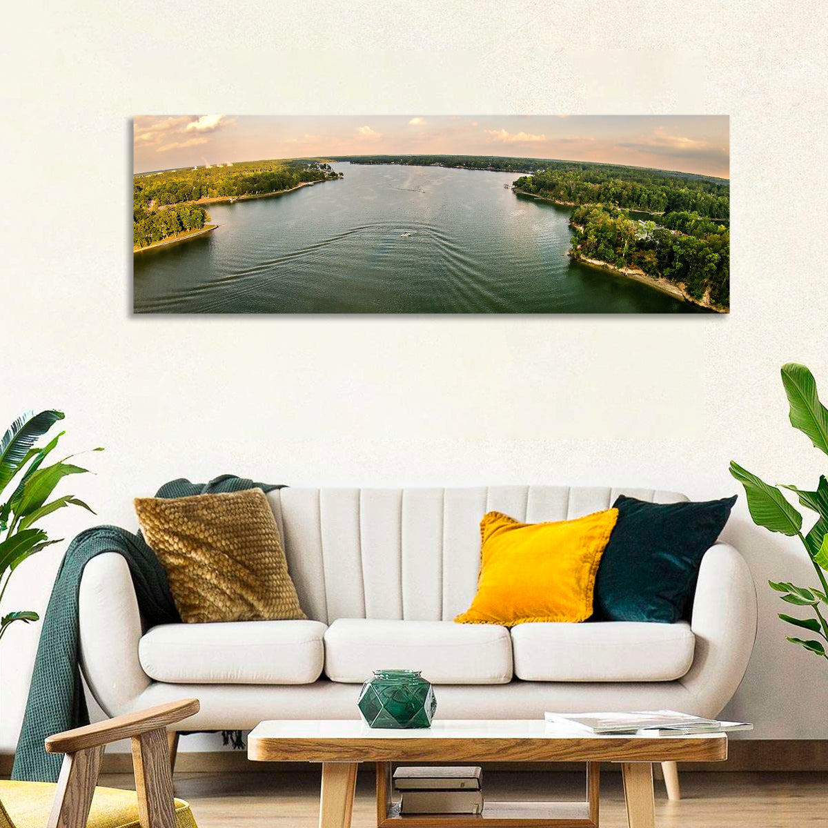 Lake Wylie Golden Hour Wall Art