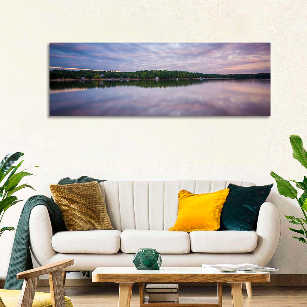 Lake Norman Morning Reflection Wall Art