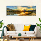 Oxbow Bend Sunrise Wall Art