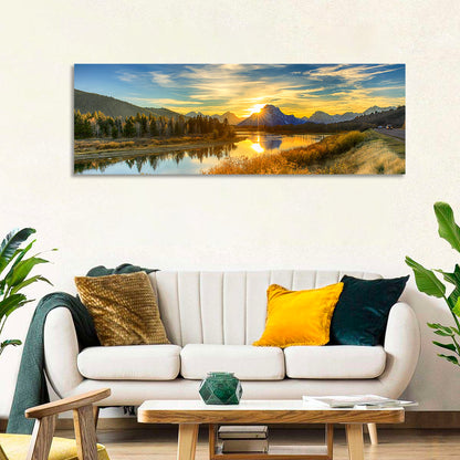 Oxbow Bend Sunrise Wall Art
