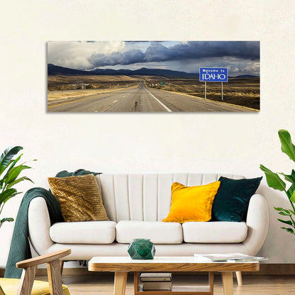 I-15 Idaho Highway Wall Art