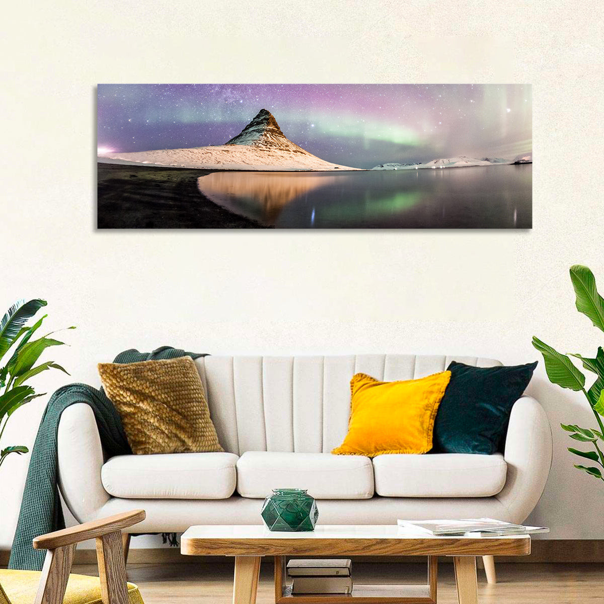 Kirkjufell Under the Milky Way Wall Art