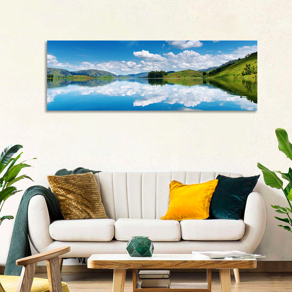 Bunyonyi Lake Reflection Wall Art