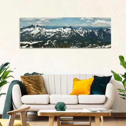 Mount Adams Snow Peaks Wall Art