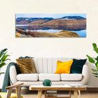 Kamloops Lake Mountain Reflection Wall Art
