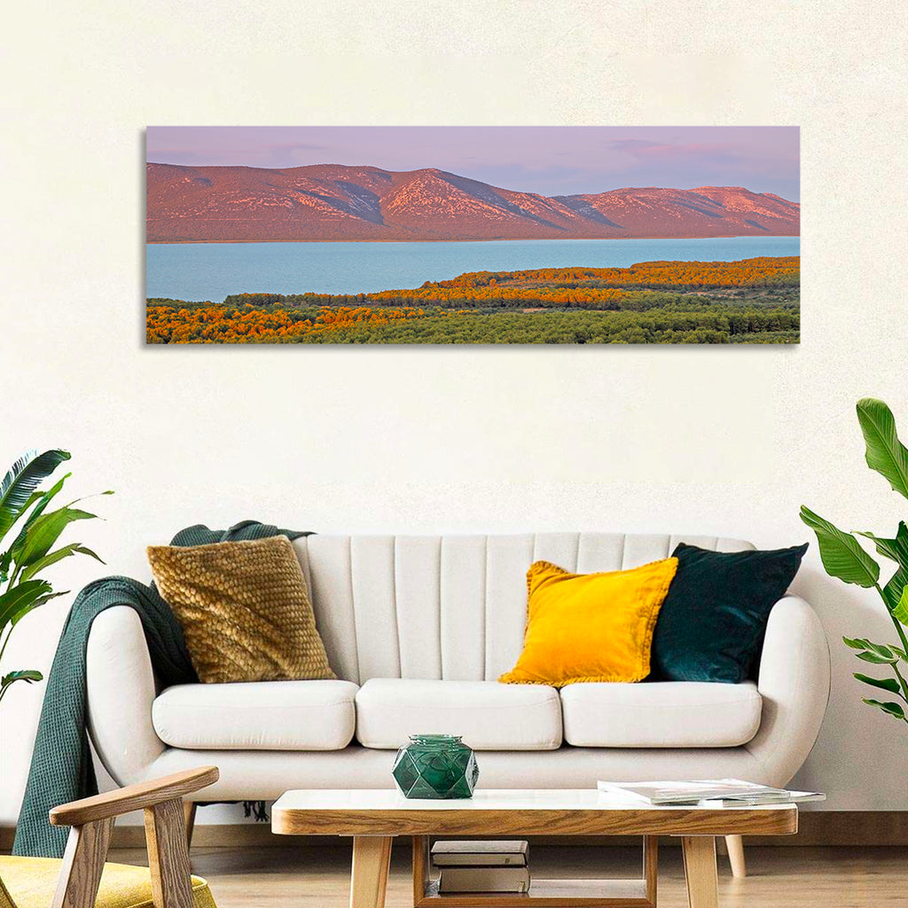 Lake Vrana Golden Hour Wall Art