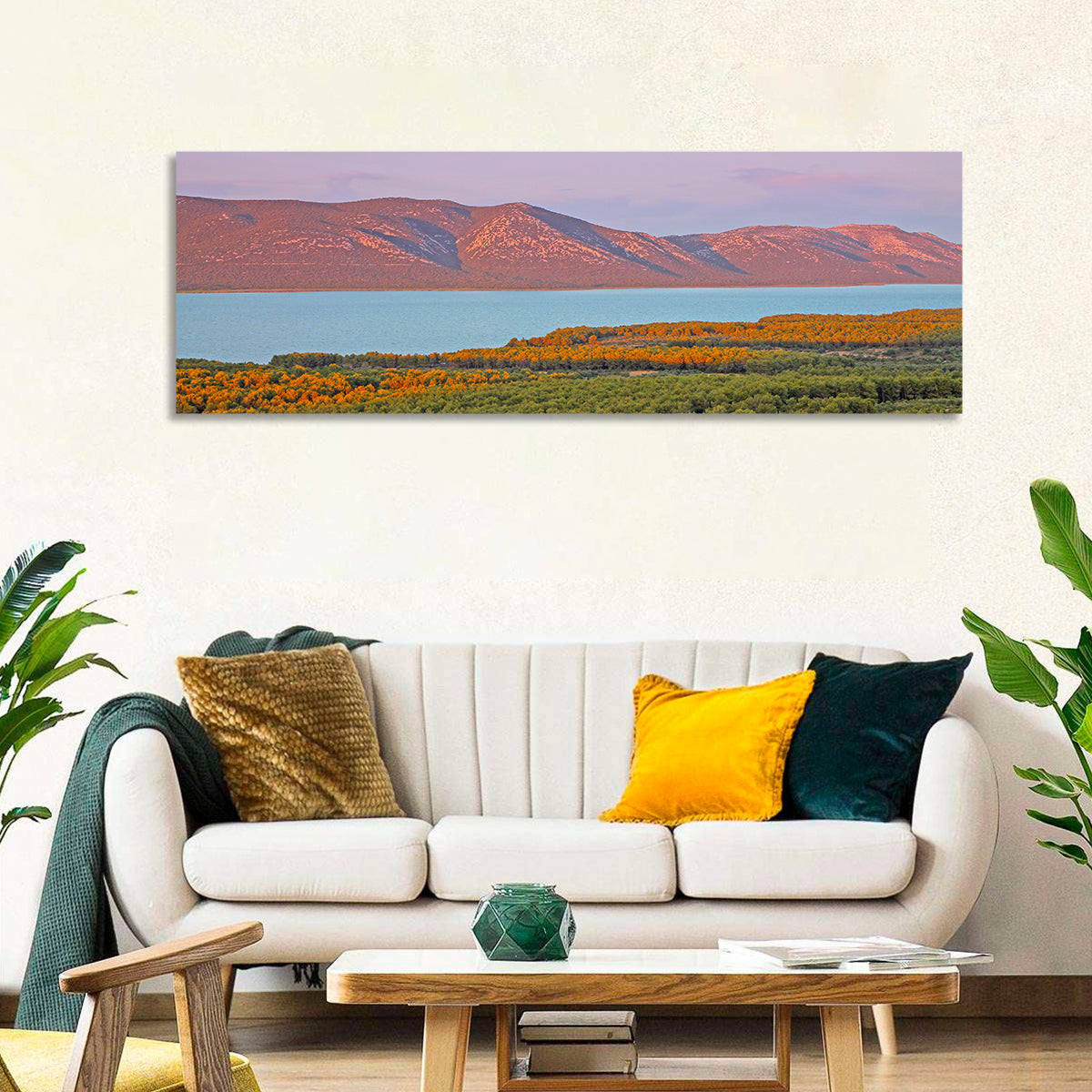 Lake Vrana Golden Hour Wall Art