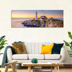 Portland Head Light at Dusk Wall Art