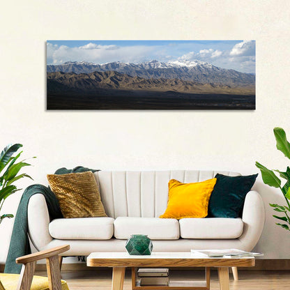 Snow Covered Afghan Mountains Wall Art