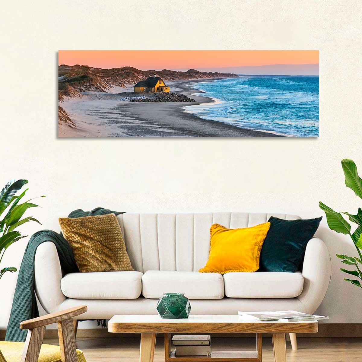 Gammel Skagen Beach House Wall Art