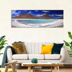 Laguna Verde Turquoise Lake and Licancabur Wall Art