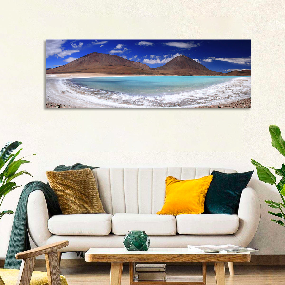 Laguna Verde Turquoise Lake and Licancabur Wall Art