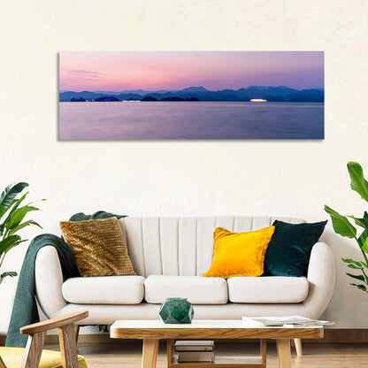 Hangzhou Thousand Island Lake at Dusk Wall Art