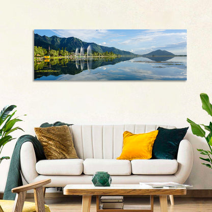 Dal Lake Reflections, Srinagar Wall Art