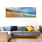 Palm Lined Tropical Coast Wall Art
