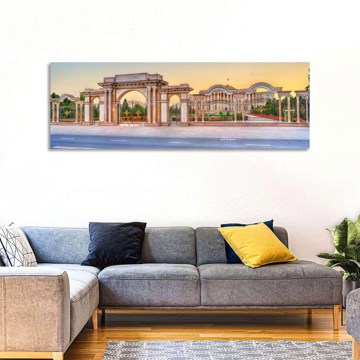 Palace of Nations, Dushanbe Wall Art in a room, panoramic
