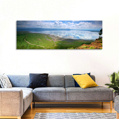 Lake Nakuru Cliffside Reflection Wall Art
