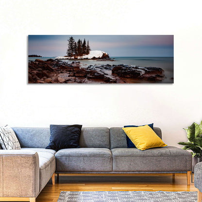 Lake Superior Winter Shore Wall Art