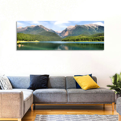 Mission Mountain Lake Reflection Wall Art