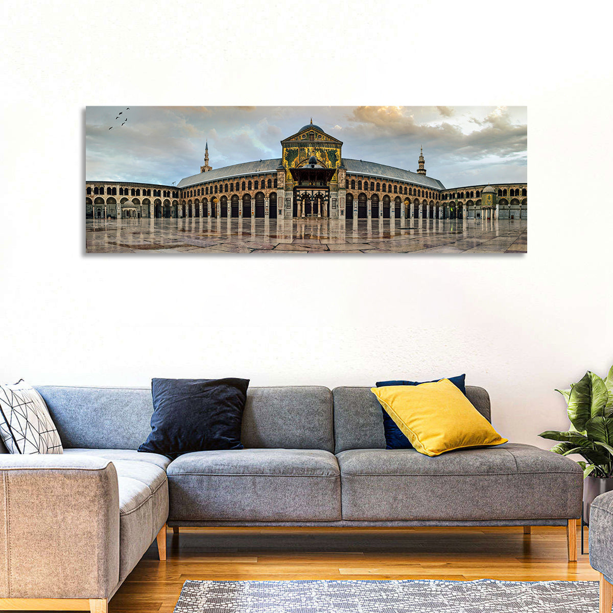 Umayyad Mosque, Damascus Wall Art in a room, panoramic