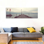 Stone Pier at Lake Garda Wall Art