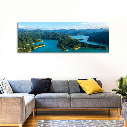 Emerald Qiandao Lake Wall Art