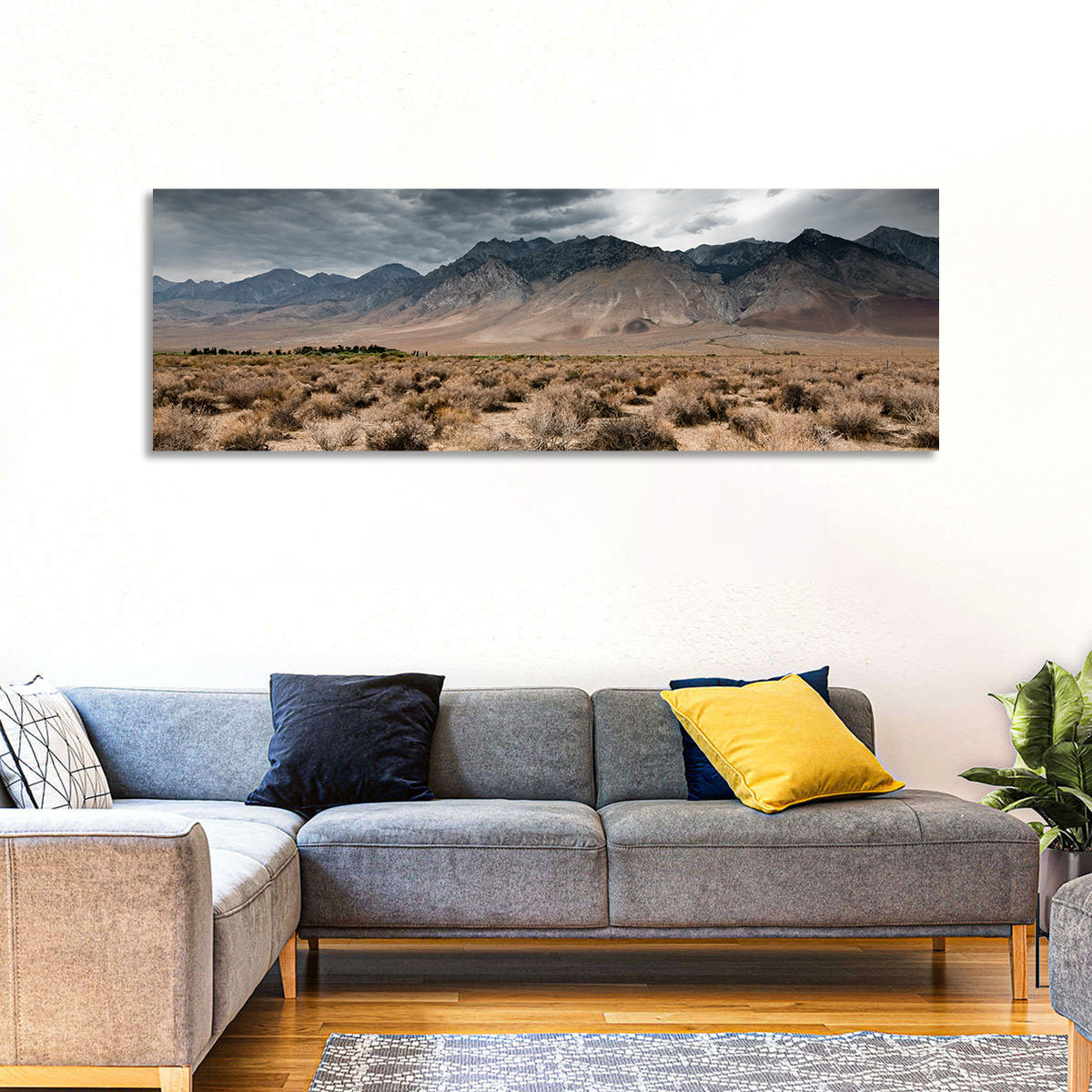 Storm Over Death Valley Wall Art