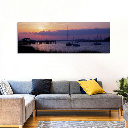 South Carolina Coastal Harbor Wall Art