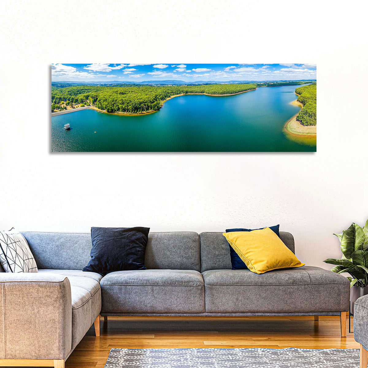 Silvan Reservoir Shoreline Wall Art