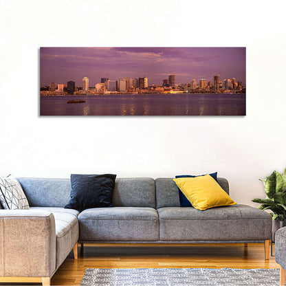 Luanda Skyline at Dusk Wall Art