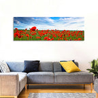 Red Poppy Field Wall Art
