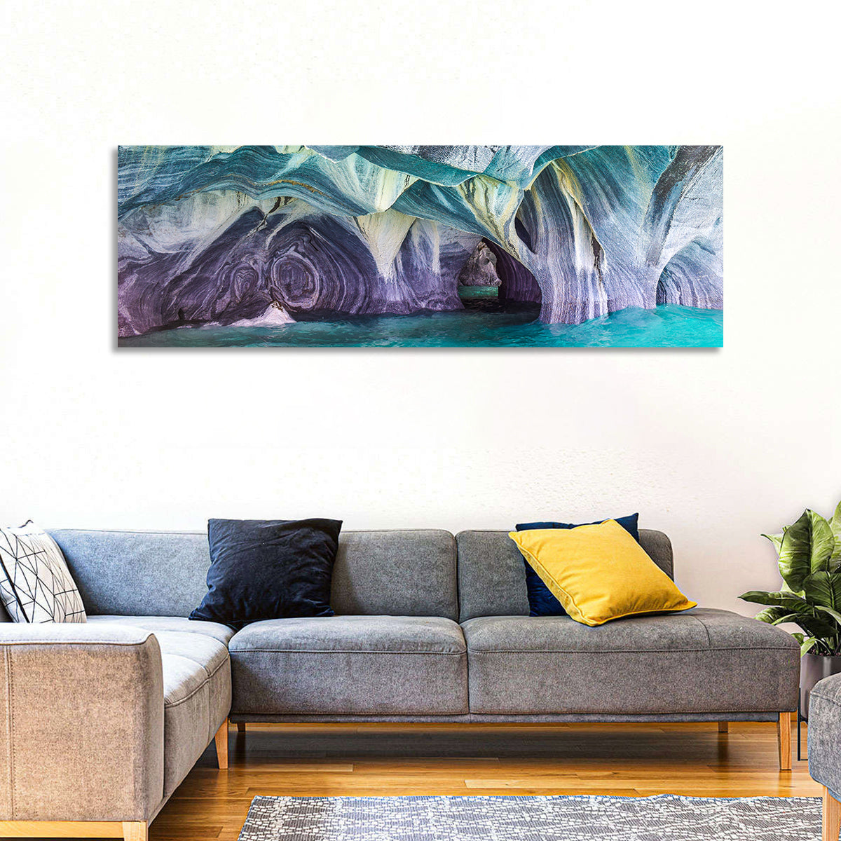Marble Caves of Lake General Carrera Wall Art