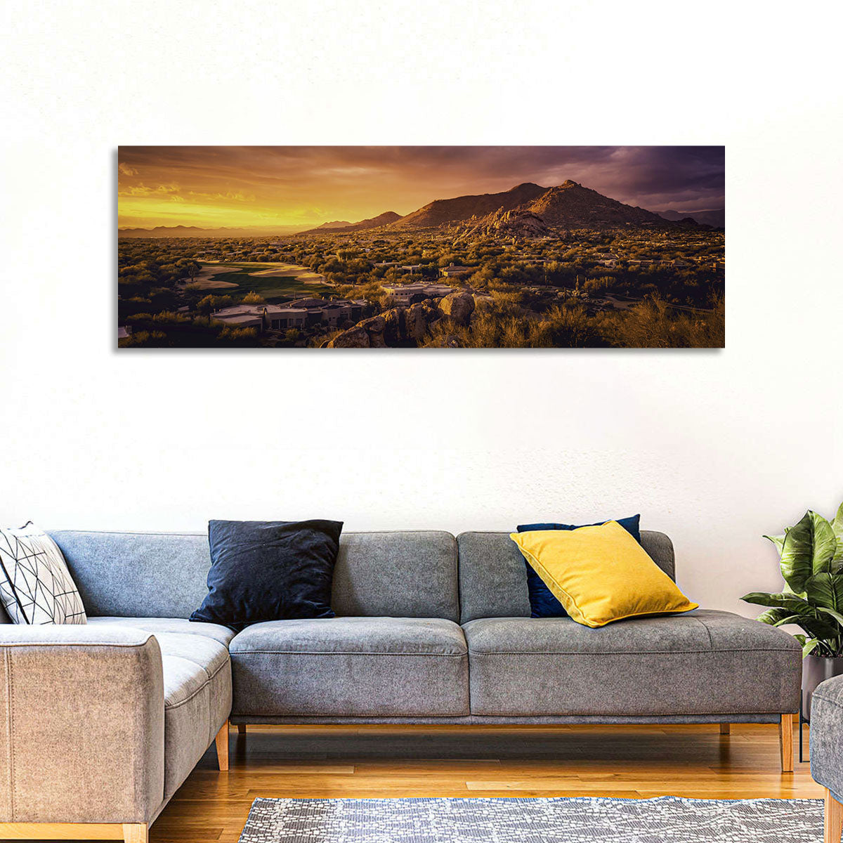Scottsdale Desert Sunset Wall Art