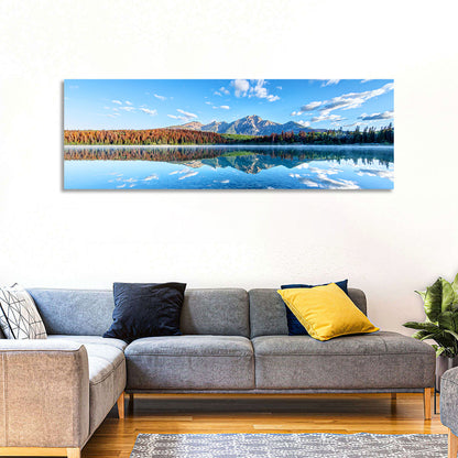 Patricia Lake Autumn Reflection Wall Art
