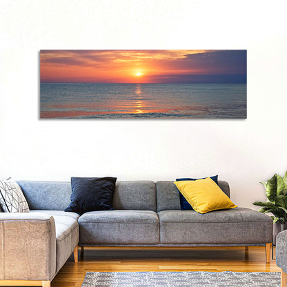 Lake Michigan Sunset Reflection Wall Art