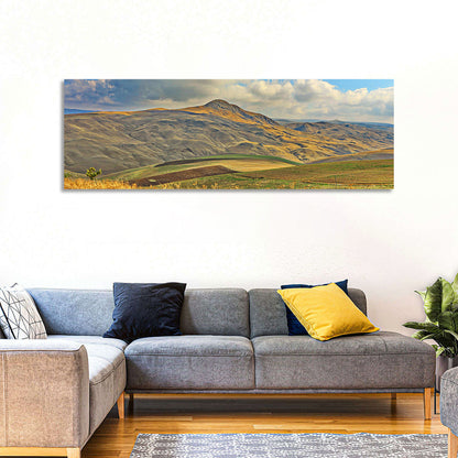 Shamakhi Valley Harvest Fields Wall Art