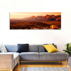 Red Rock Canyon Sunset Wall Art