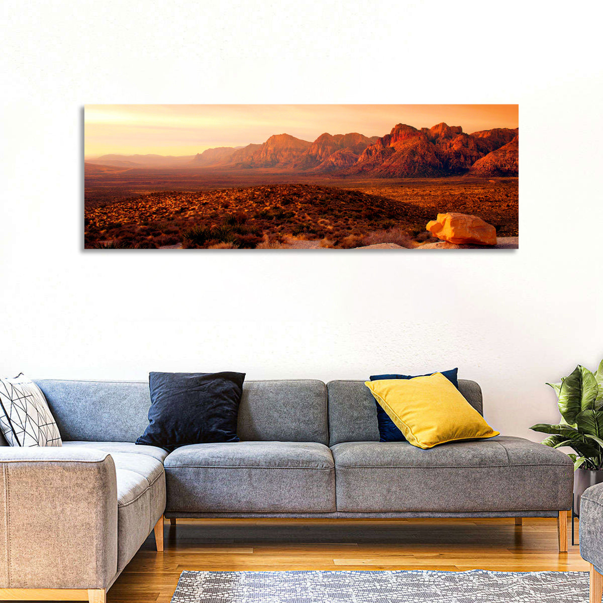 Red Rock Canyon Sunset Wall Art