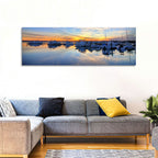 Marina at Golden Hour Wall Art