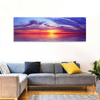 Bay Beach Sunset Wall Art