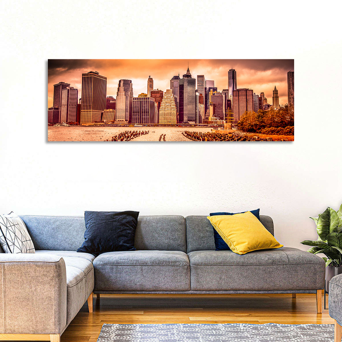 Lower Manhattan Financial District Wall Art