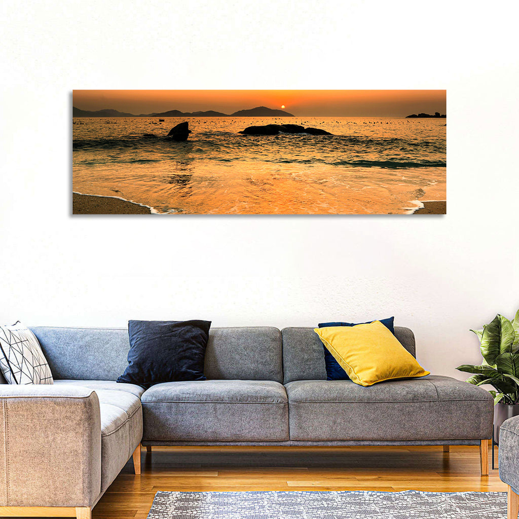 Khanh Hoa Beach Sunset Wall Art