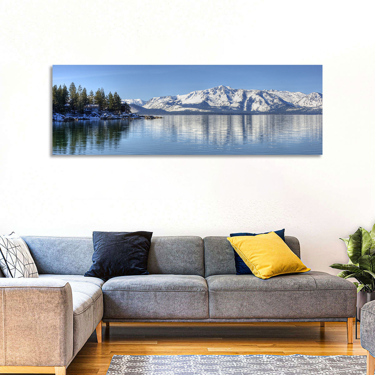 Elk Point Lake Tahoe Reflection Wall Art