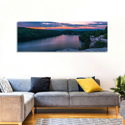 Lake Minnewaska Sunset Wall Art