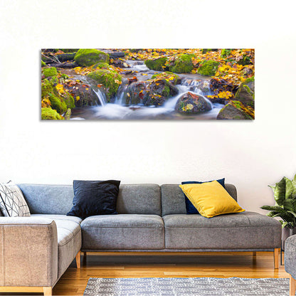 Mossy Autumn Stream Wall Art