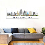 Kansas City Skyline Wall Art