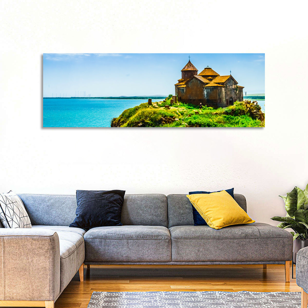 Sevanavank on Lake Sevan Wall Art