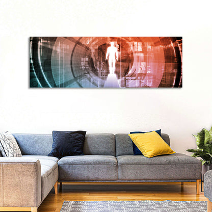 Future Technology Gateway Wall Art