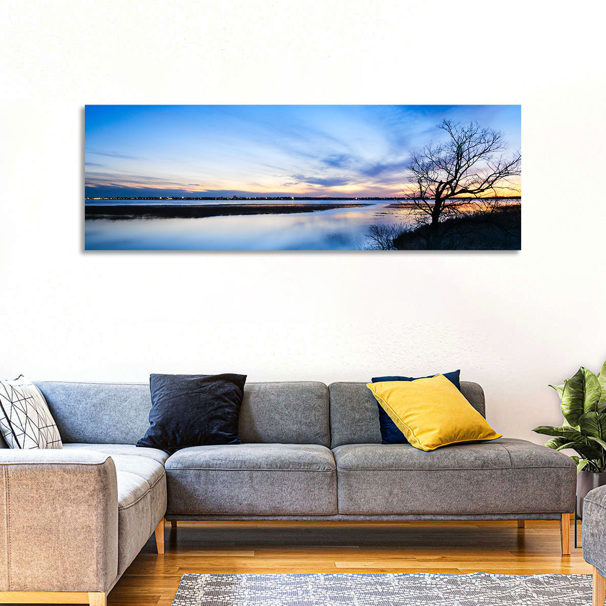 Lake Bemidji Twilight Wall Art